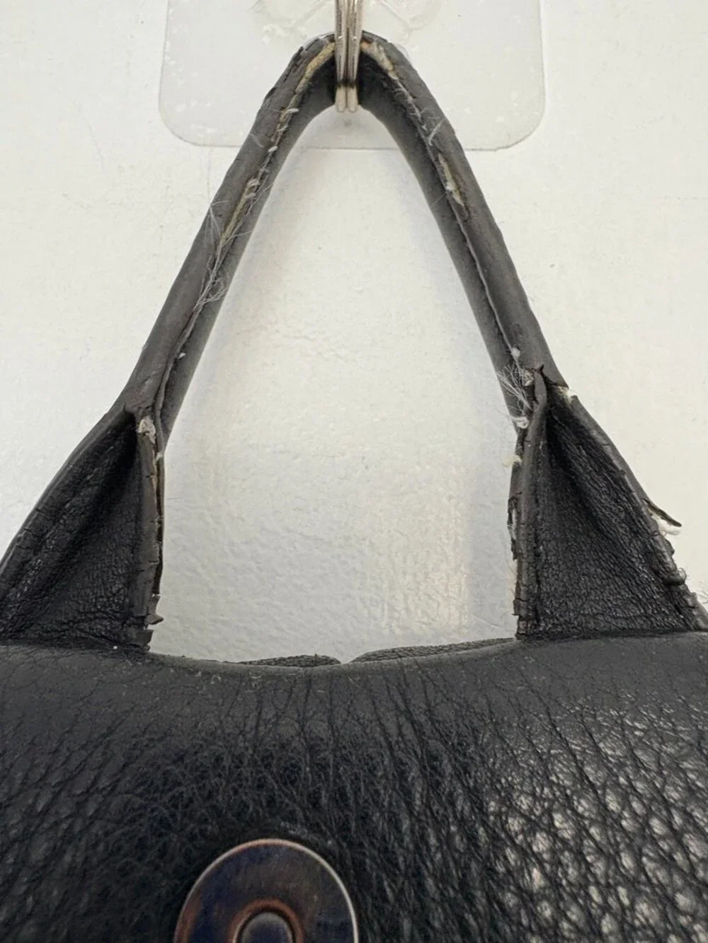 Aimee Kestenberg Tamitha Black Leather Embroidered Backpack Geometric Detail